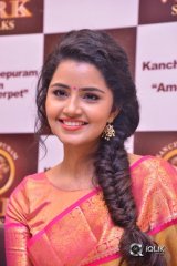 Anupama Parameswaran Launches VRK Silks In Ameerpet